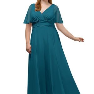 AZAZIE PAMELA Bridesmaid dress Ink Blue Size 24